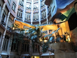 Casa Milà Courtyard